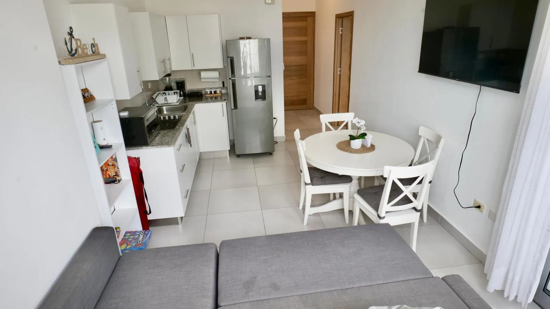Lägenhet Kendasoltower Juandolio-Seaview-1Br-2Bds-4Px-Wifi-Tv-Ac-Newtower Juan Dolio Dominikanska republiken